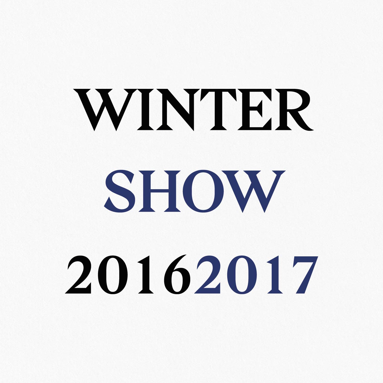 WINTER SHOW 2016-17